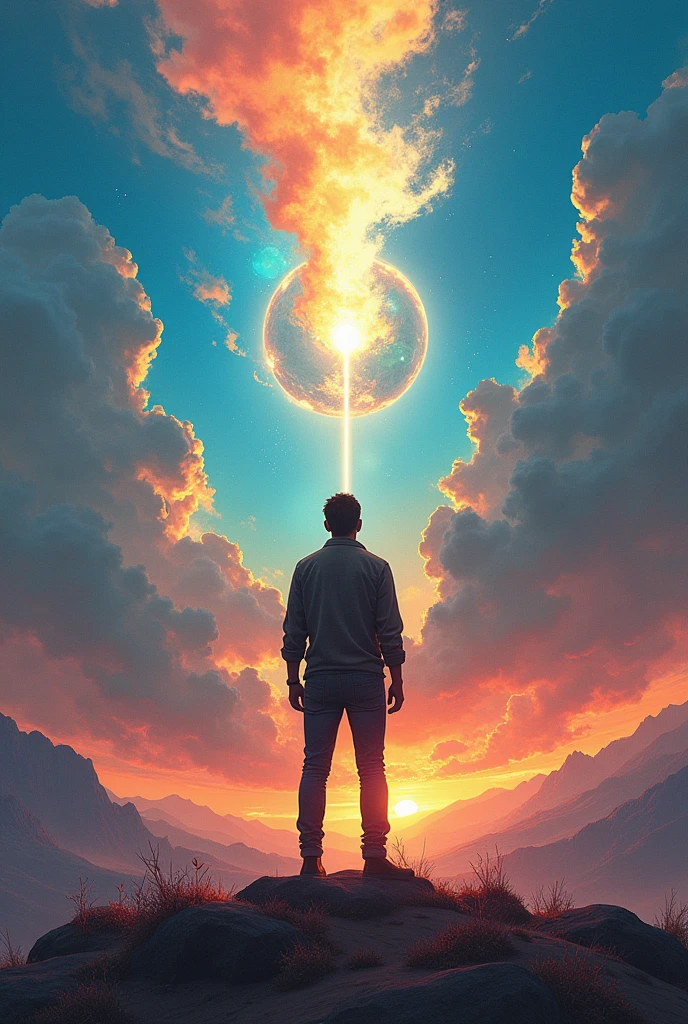 but this time it was stronger and more beautiful. He realized that every failure brings new opportunities, and his hard work is the real strength.