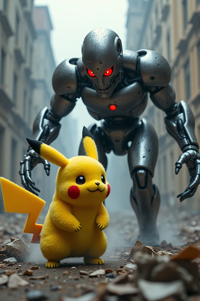 Pikachu vs terminator