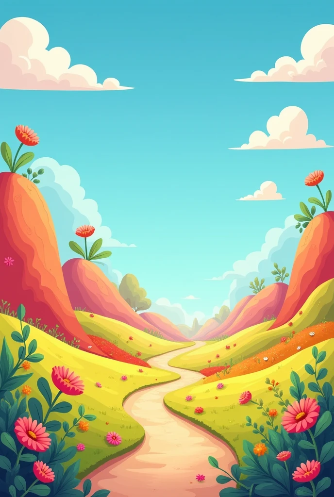 Cartoon ke liye ground background