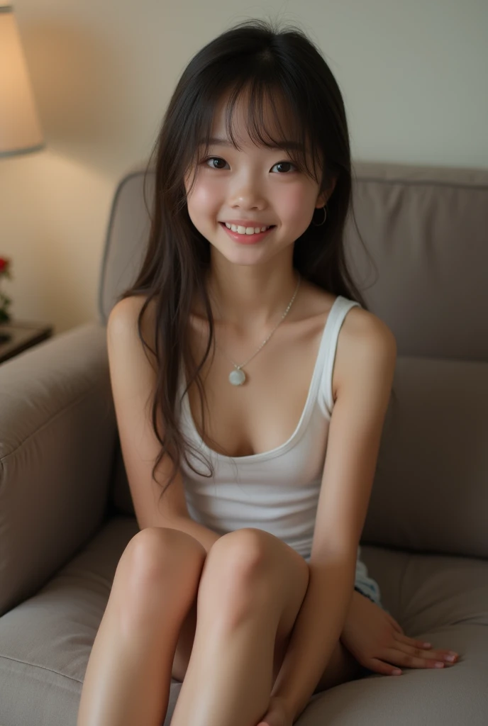 ((((A beautiful, spotless face: 1.3))))、(masterpiece:1.2,high quality), one girl, ((ultra-realistic details)), (realistic beautiful Japanese girl face), (full body), (((completely naked)), global illumination, shadow, absurd, Octane rendering, 8K, super sharp, metal, intricate, decorative details, highly intricate details, ((clean and beautiful face)), equipment, bob cut, (((18 years old)), (((small, Flat Chest: 1.3))), (((spread legs to show pussy))), (((((she produces thick poop from her anus))))), ((((realistic pussy)))), ((((realistic feces)))), (((Smiling)))), (((((she has thick brown poop on her body))))),((((Top quality, realistic, real))))