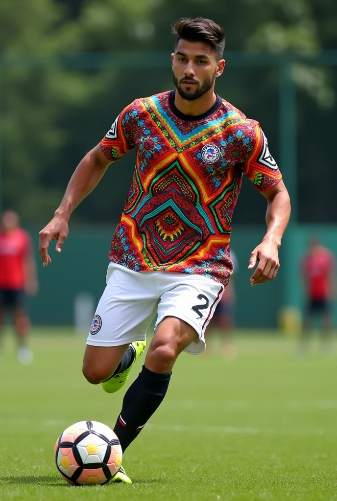 Soccer shirt with maquilishuat