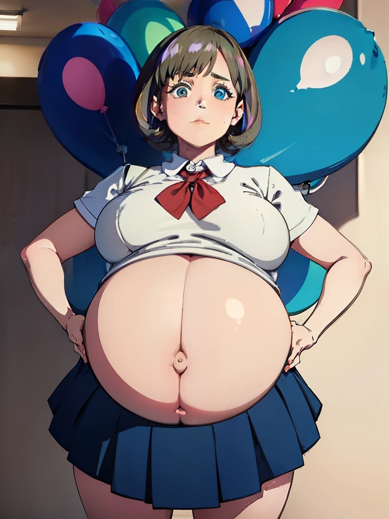 Short hair,Big Baby Bump pregnant, Big , nipple, cum, Big Blue Balloons,16 years girl, Big pregnant Belly, Big Pregnant girl, Largest Belly of Pregnant, Huge Pregnancy, school uniform ,Huge 9 months Pregnancy Belly,huge belly expansion, huge belly girl, blue eyes