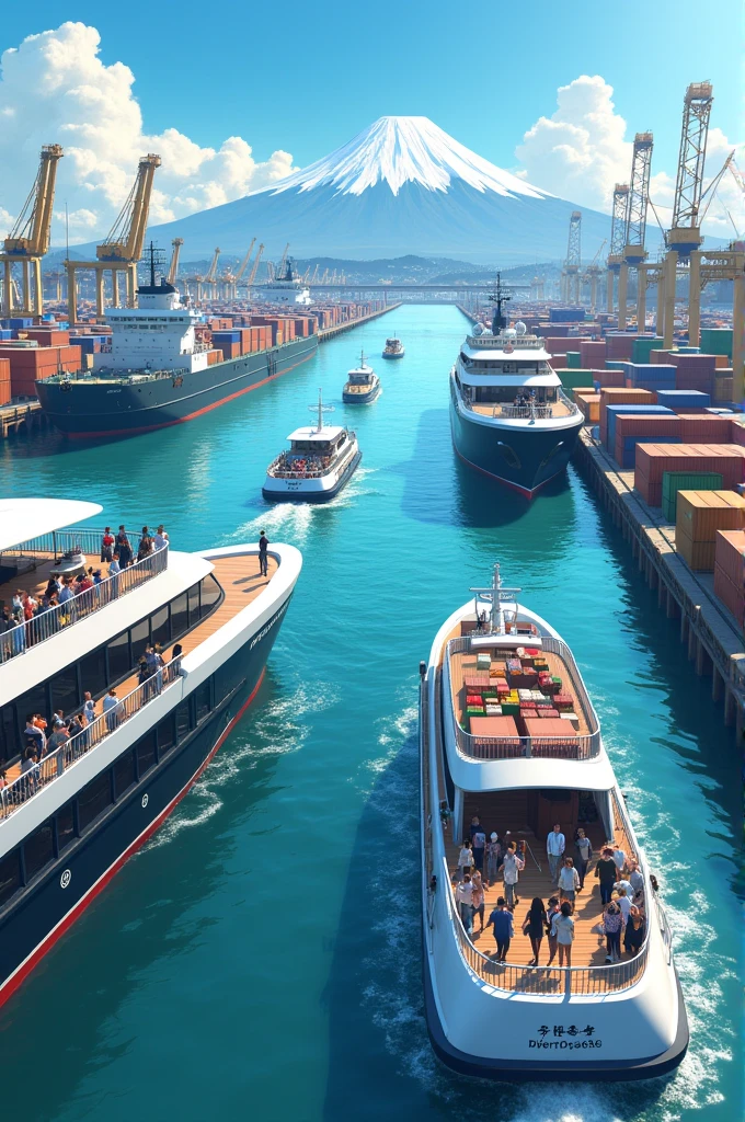 Japan water transportation including passenger and cargo transport