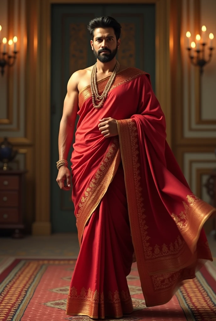Actor vijay wears I saree