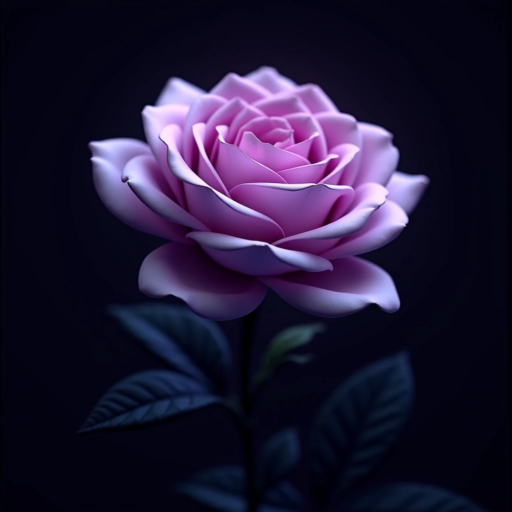 Purple Rose、C4D, 