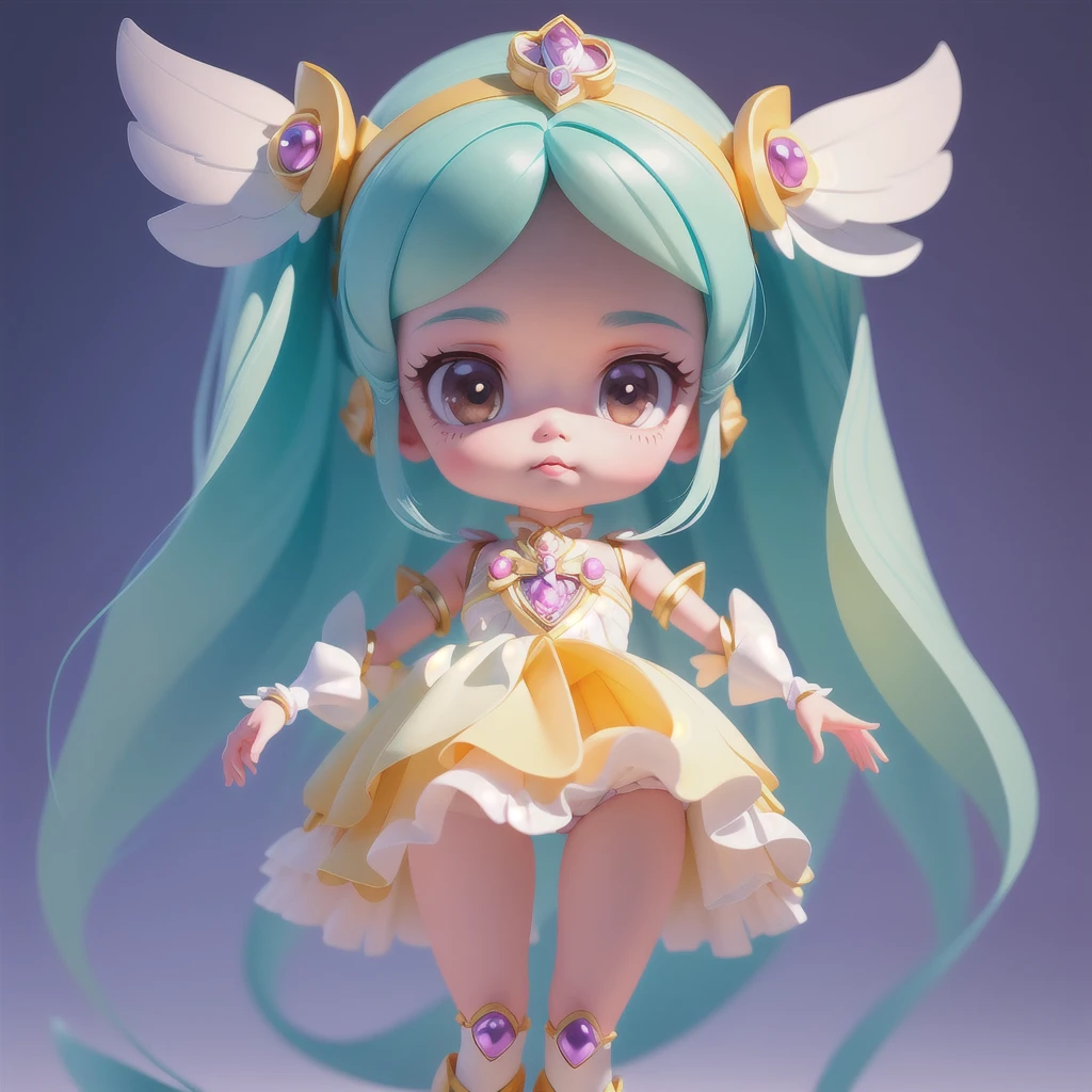 (masterpiece),(Highest quality),(Very detailed),
(whole body:1.2), (Studio Background),(Clean background),(Blurred Background), One girl, Little, (Beautifully detailed face), (Beautiful attention to detail),(Pretty Cure:1.3)