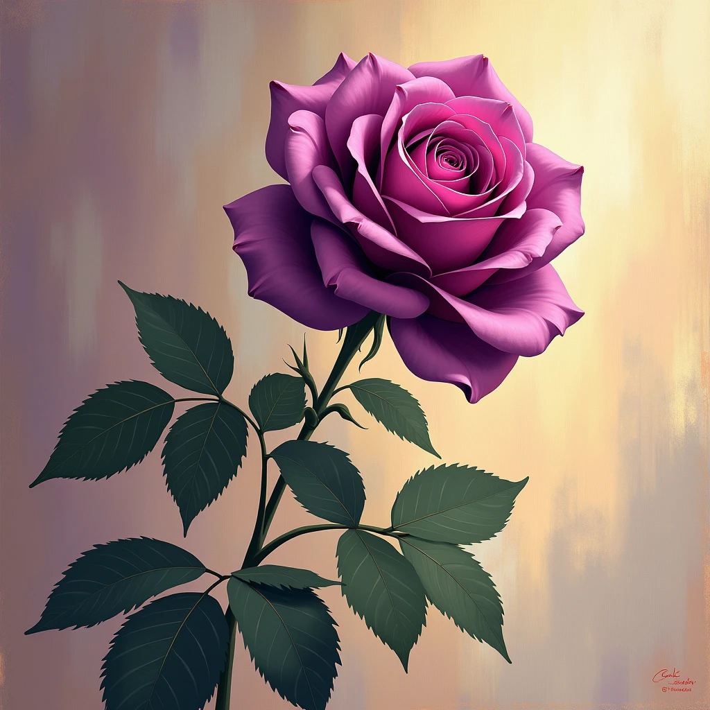Purple Rose、Carl Larsson-style illustrations,