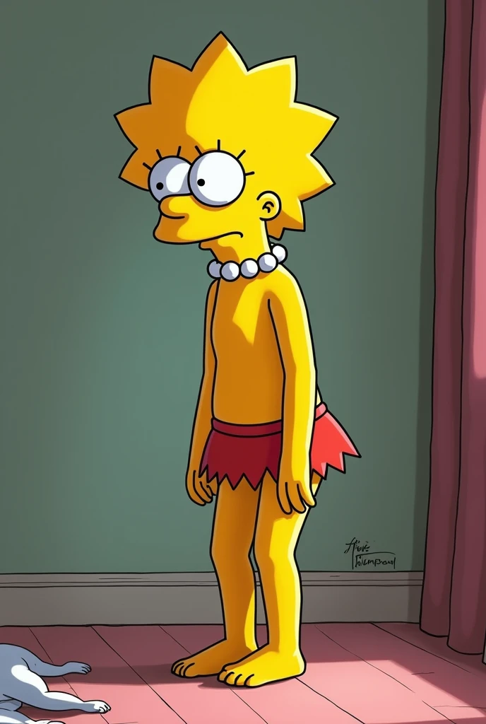 Lisa Simpson without clothes