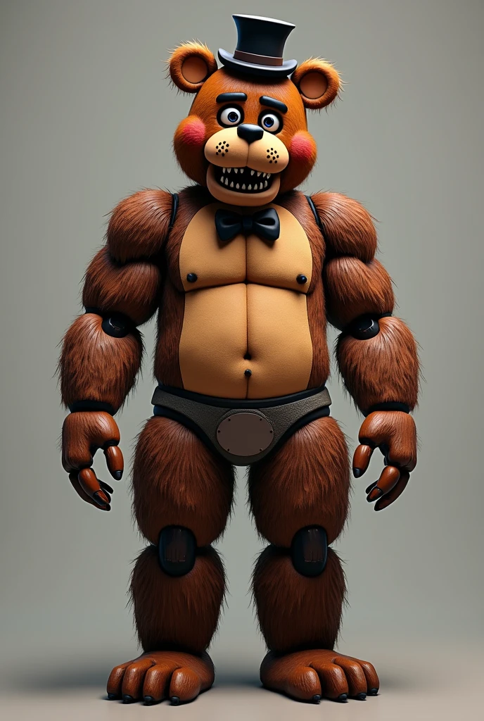 freddy fazbear (masculine) (five night at Freddy's ) in underwear
