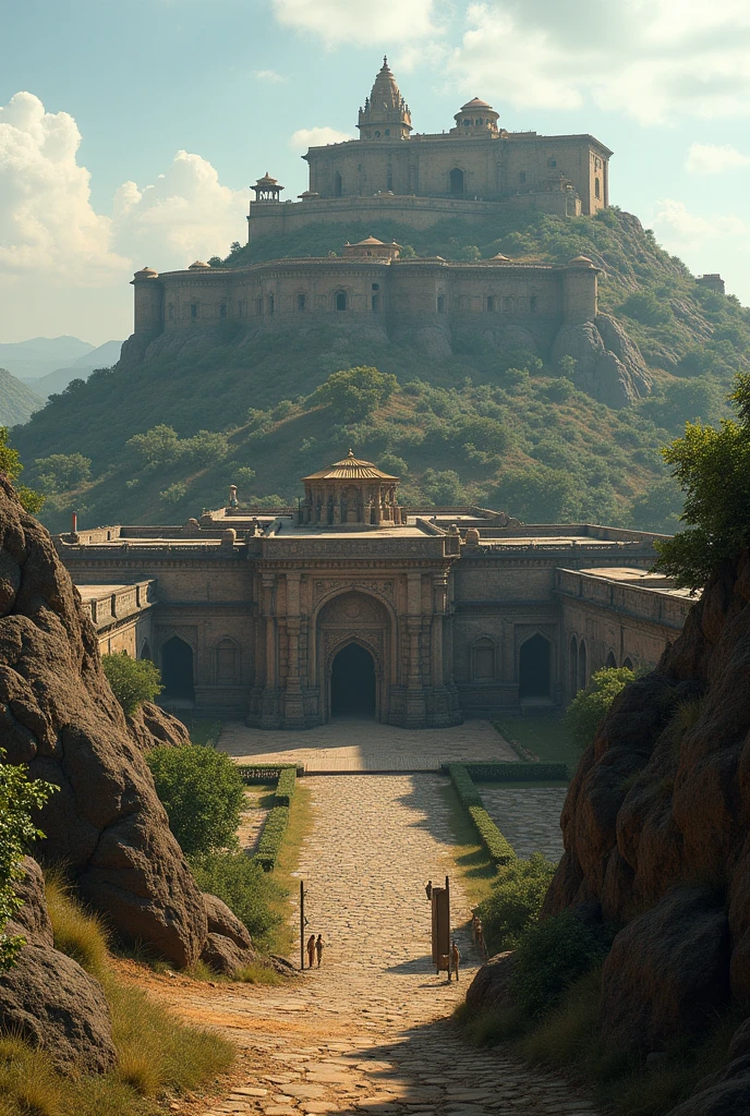 Chitradurga huge fort 500 years ago