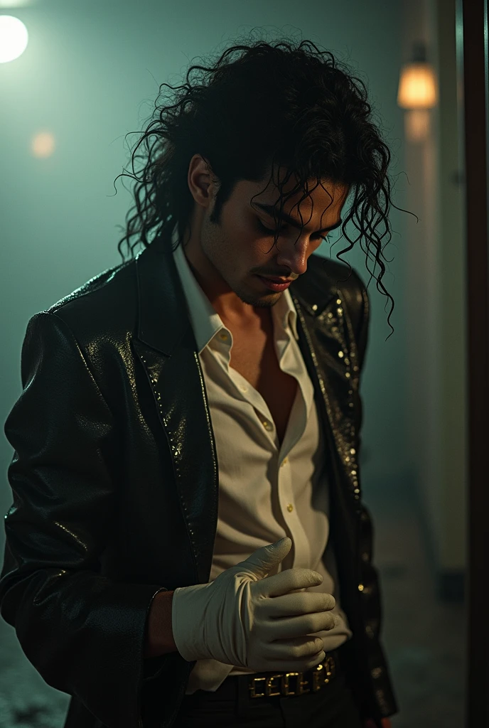 Michael Jackson very drunk