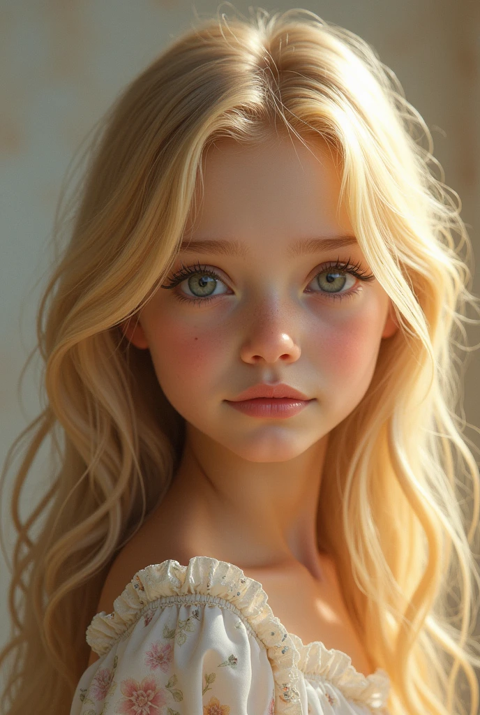 girl with blonde hair