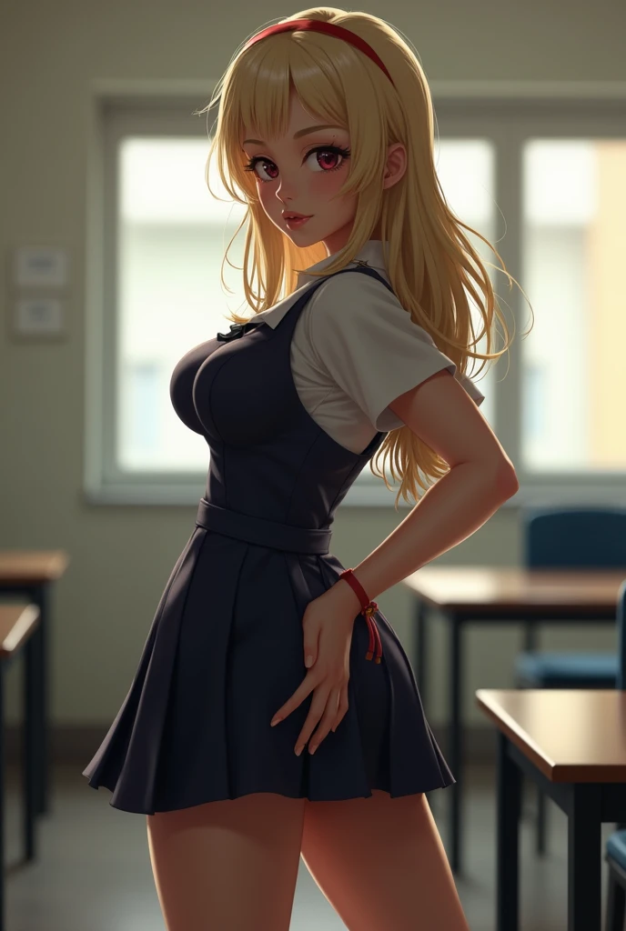 White girl ,Young school girl ,bigg boobs ,bogg ass ,hot school dress ,short dress ,blond color ,busty