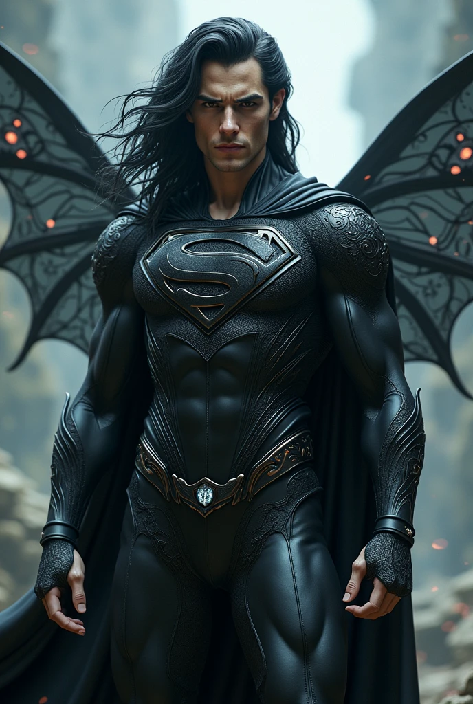 black mab-n superaman