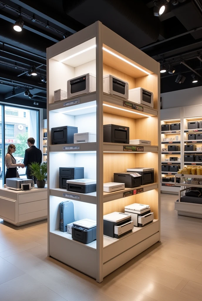 Make a condola for printers in shop