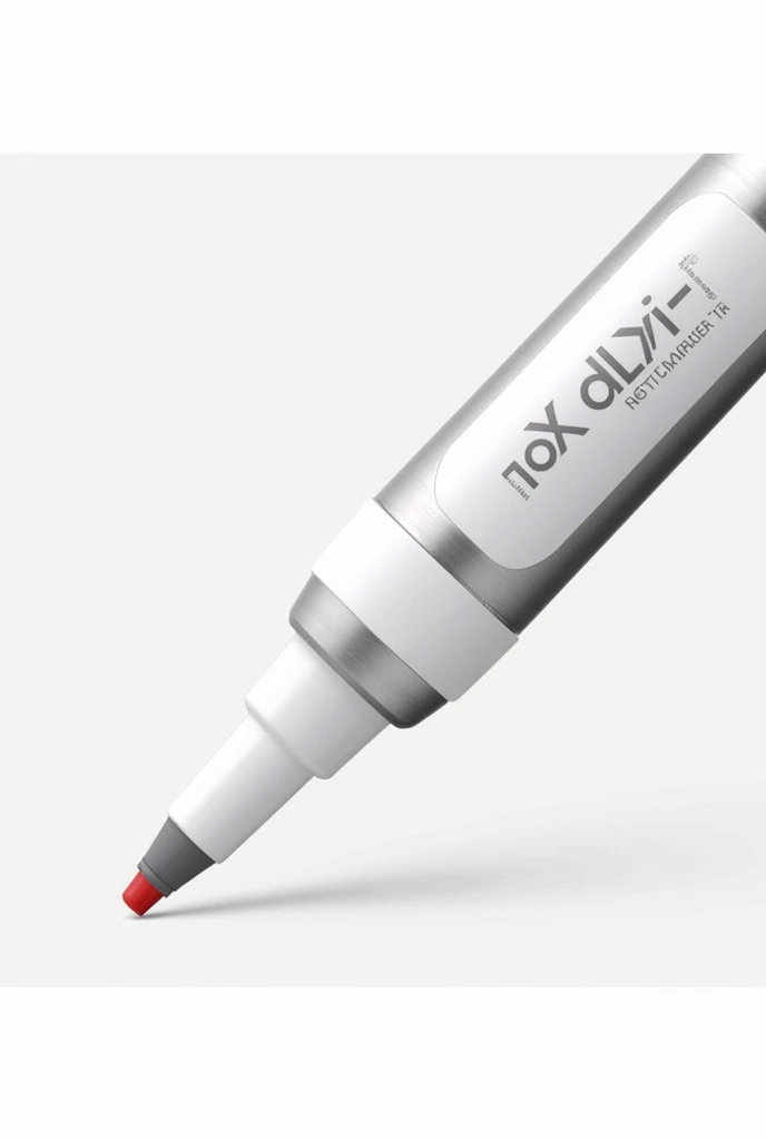 make a marker pen with a cloth attach at the body of marker as a eraser