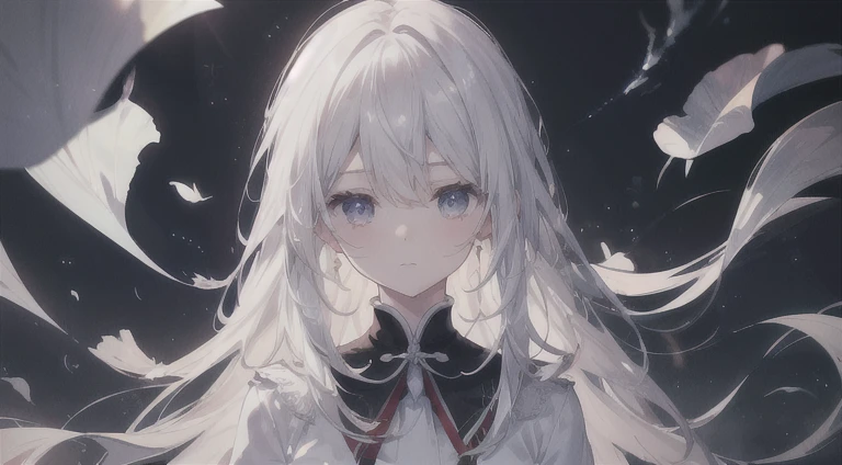 beautiful、ephemeral、Silver Marble Skin、hope、Highest quality、uniform、clear、student、Bright and dark atmosphere