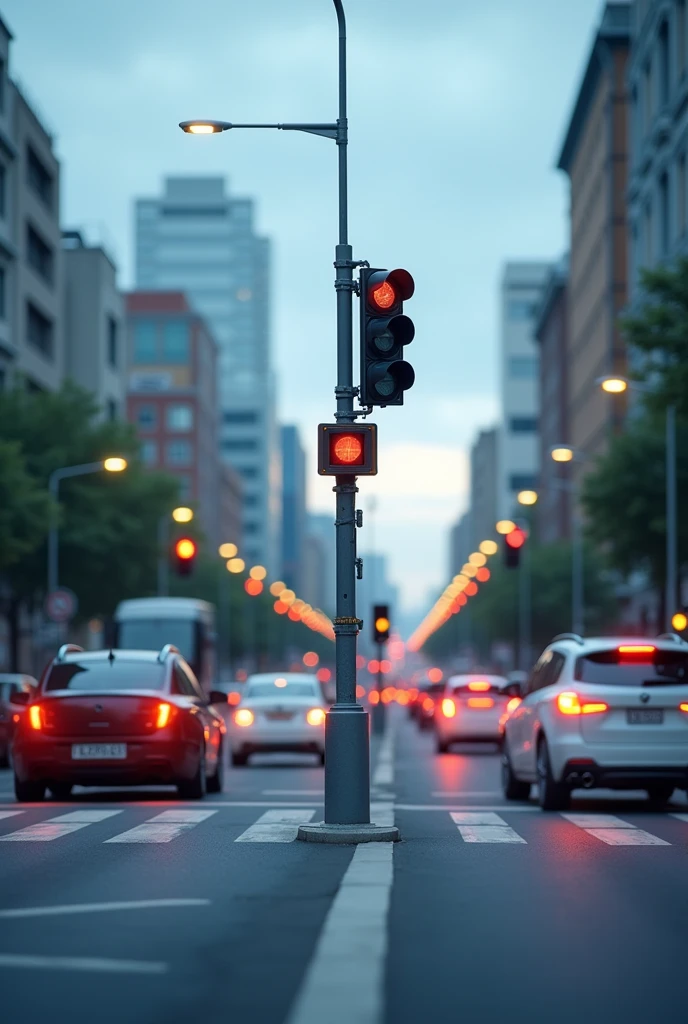 Traffic signal cameras, GPS modules, IoT devices for V2I communication