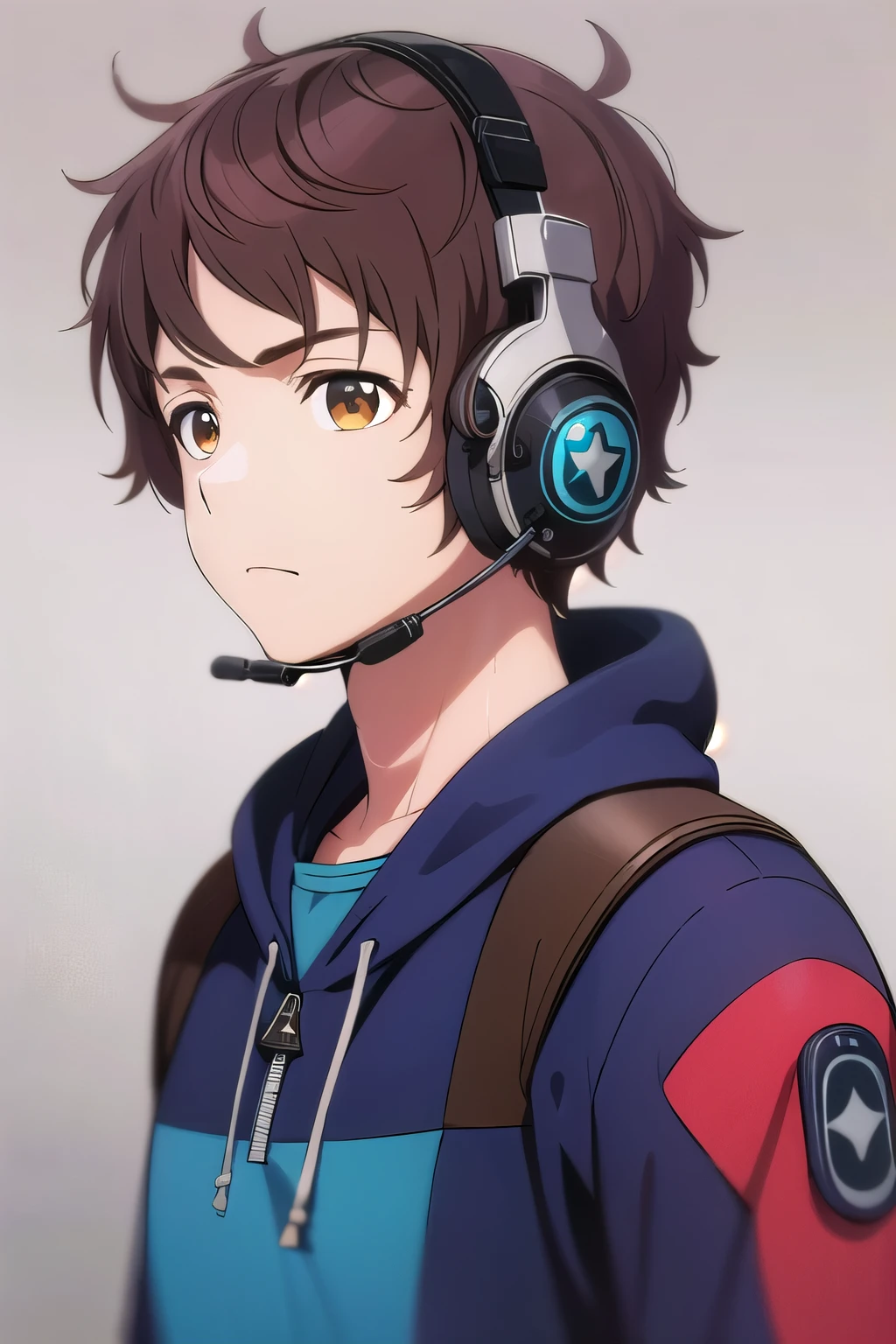 photorealistic, (4k), depth of field, (Masterpiece), (realistic skin texture), extremely detailed, intricate, hyper detailed, high resolution, professional photography, , depth of field, sharp detail, best quality, , 1boy, solo, male focus, shun_tokinoya, brown hair, brown eyes, , bangs, , , HD, Con Auriculares, sudadera roja, cuerpo completo, tenis converse, mascara de Star-lord, Star-lord, Star-lord Mask, Star-Lord (Guardians of the galaxy), Star-lord (peter quill)