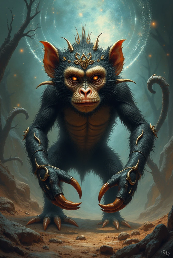 Scorpio monkey combine image