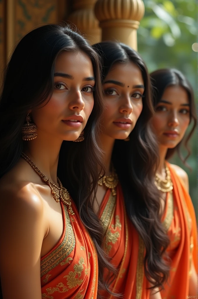 Indian women with fair skin