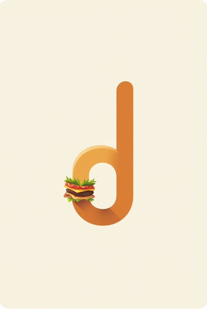 Hood logo but the D must be in a shape of sandwich