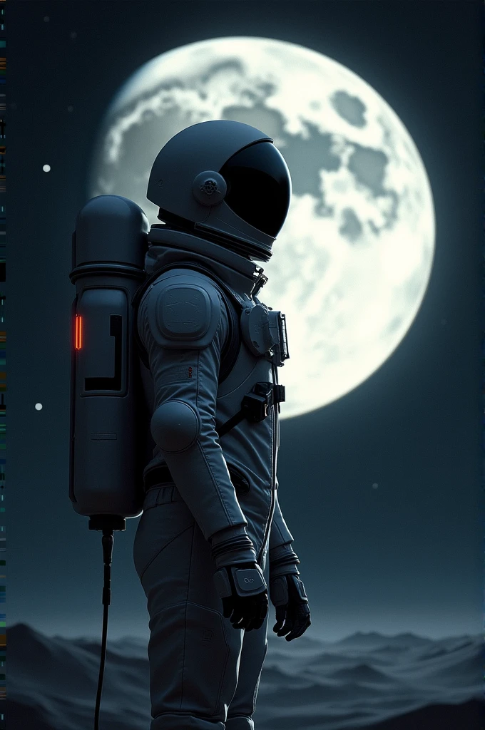 Astronaut looking at the moon. Need without background.. need to print t shirt 