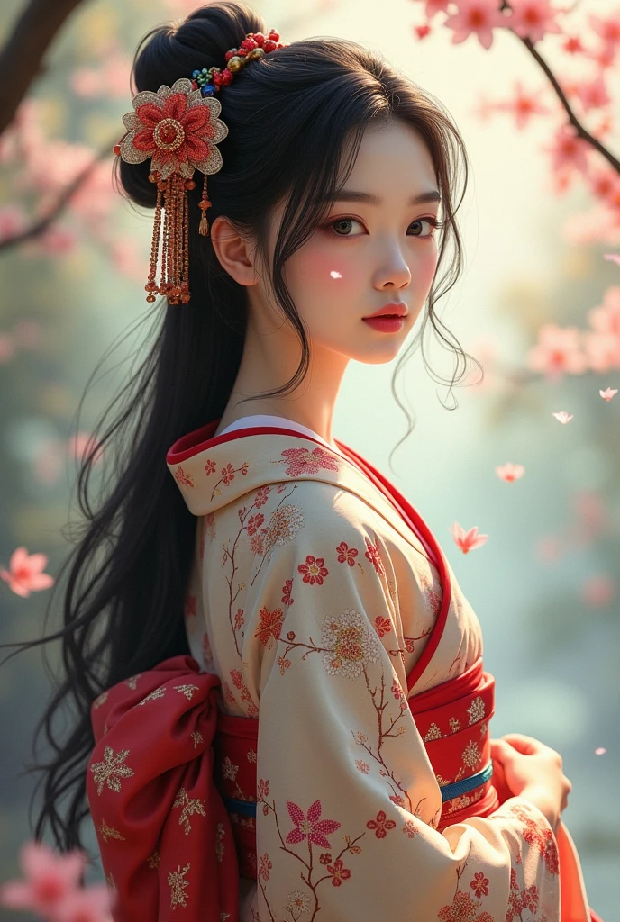 Kimono Girl

