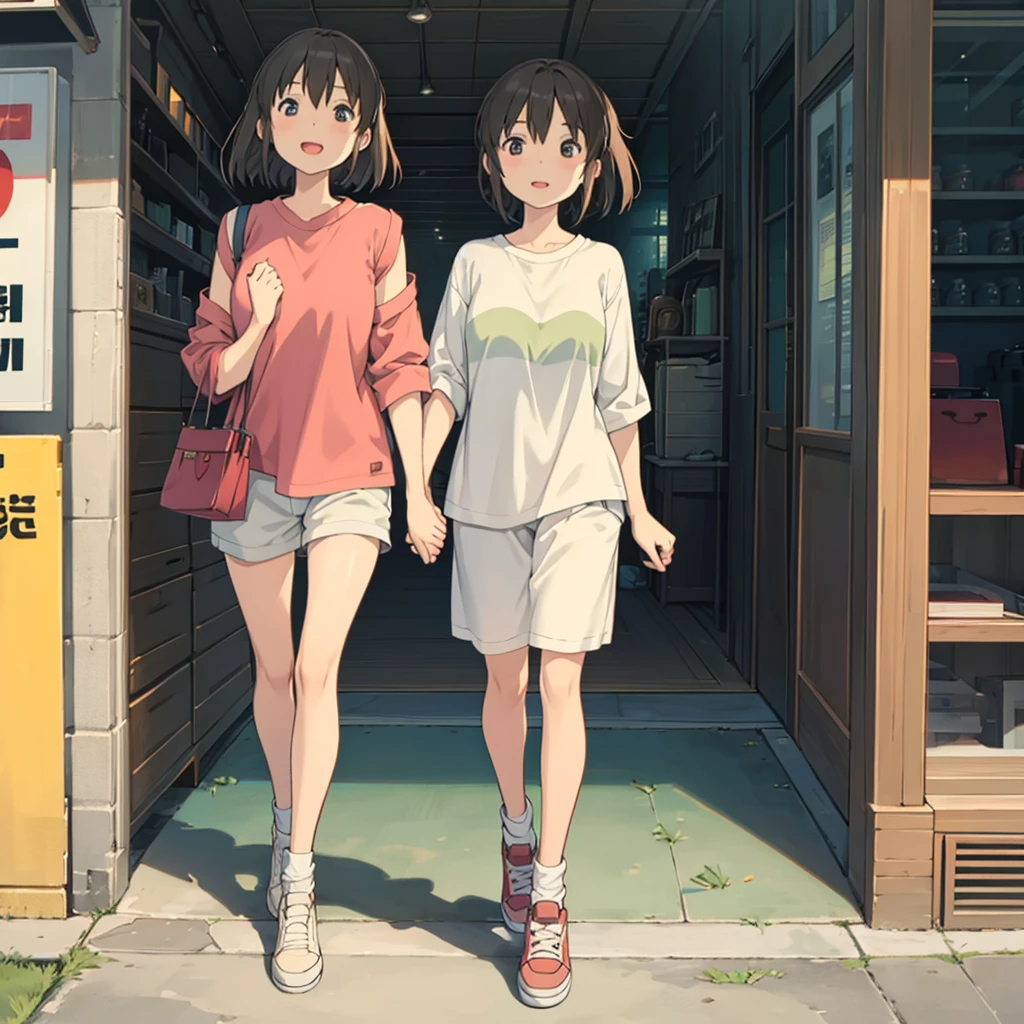 Depiction of a happy couple、Stylish style、Casual Outfits、daily、Used in film packaging、A scene from a movie