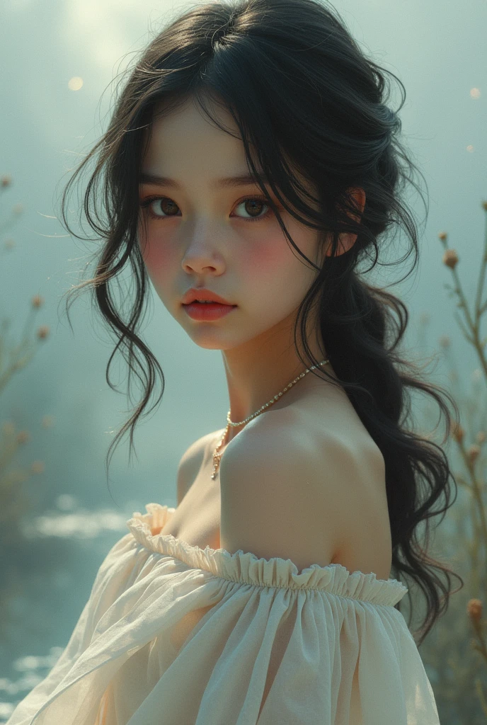 The girl