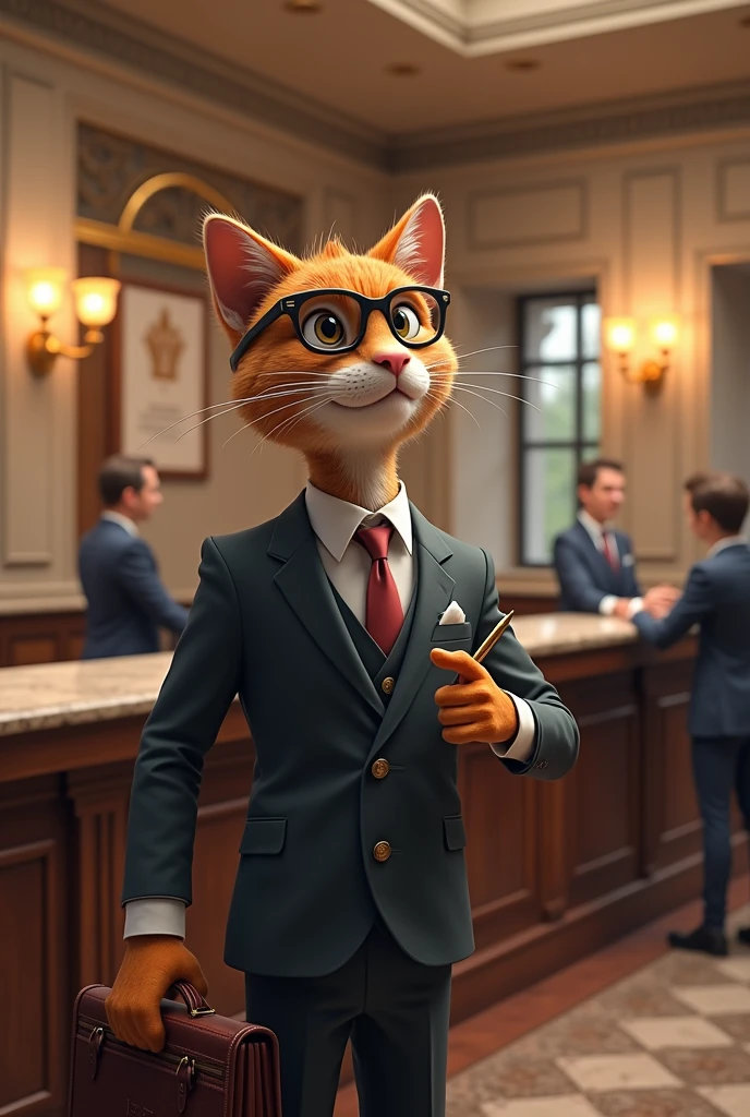 Cat is taking loan in the TBC bank