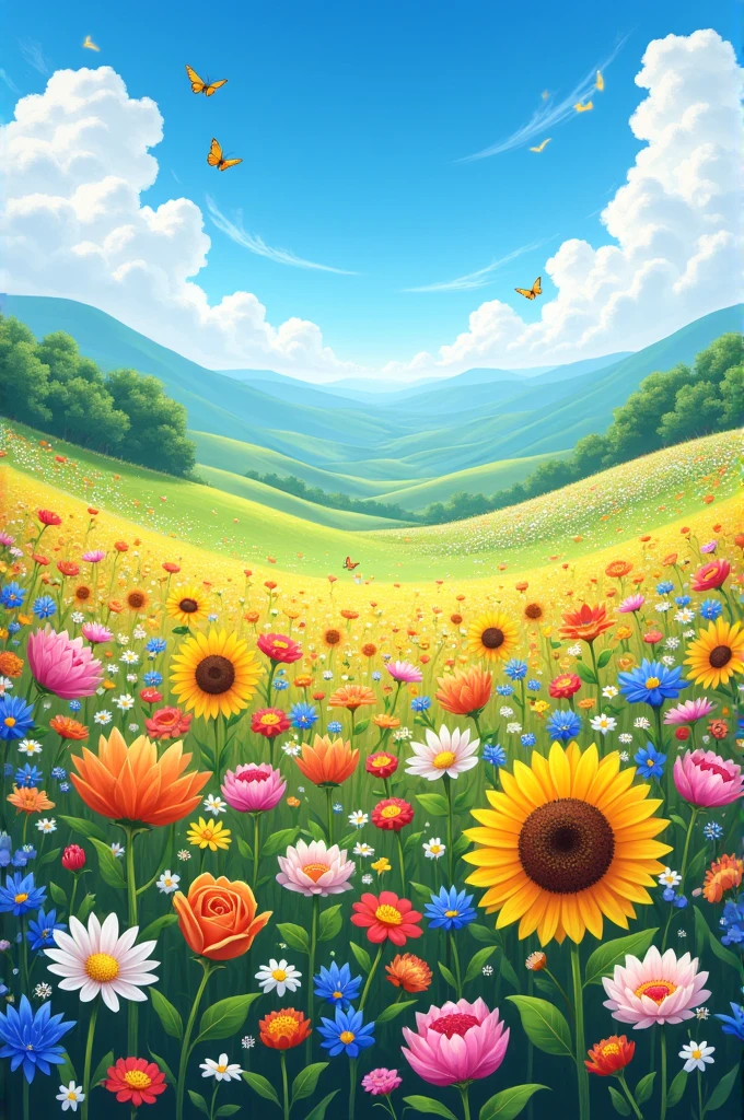 flower field