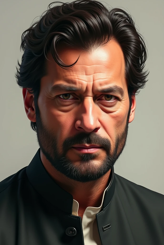 Imran khan with short beard