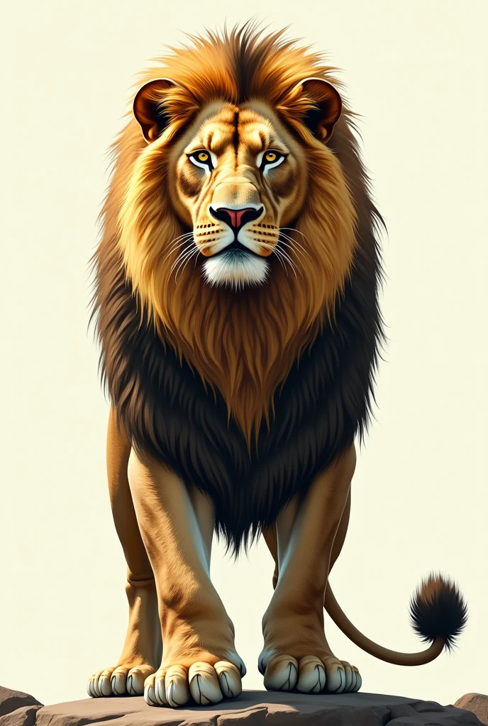 lion
step one dollar written
