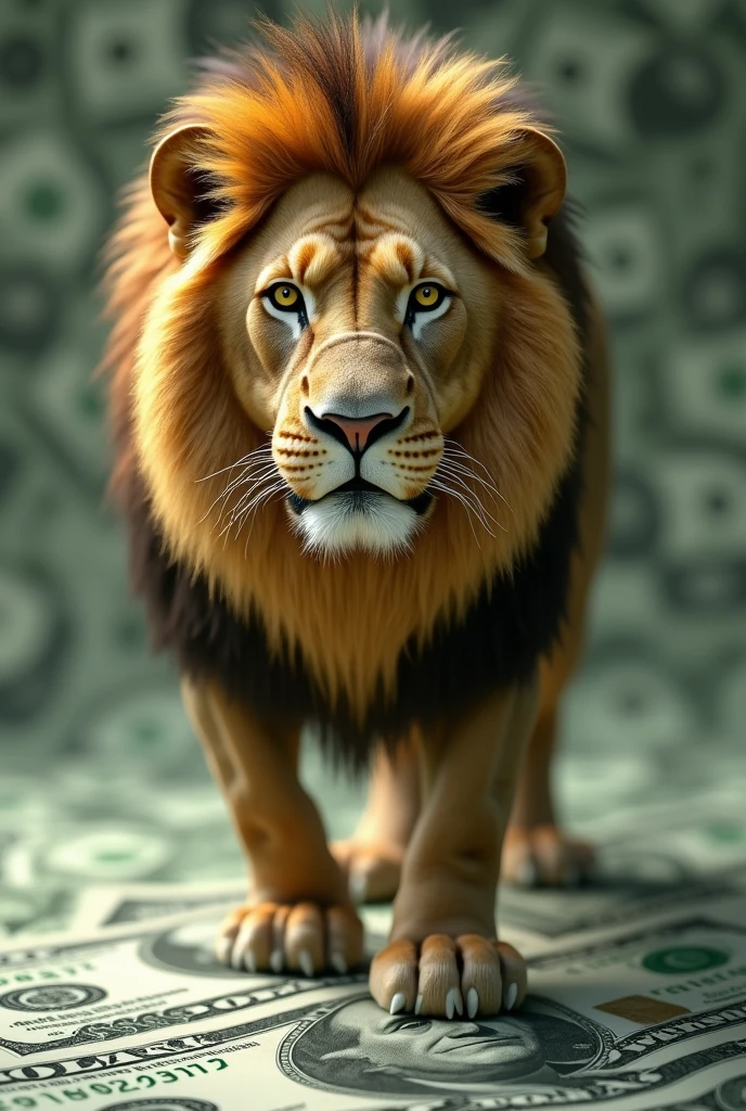 step one dollar lion