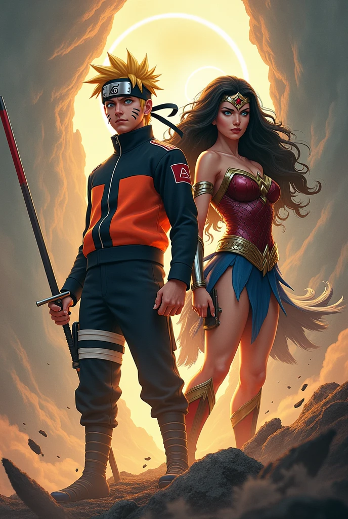 Naruto x wonder woman