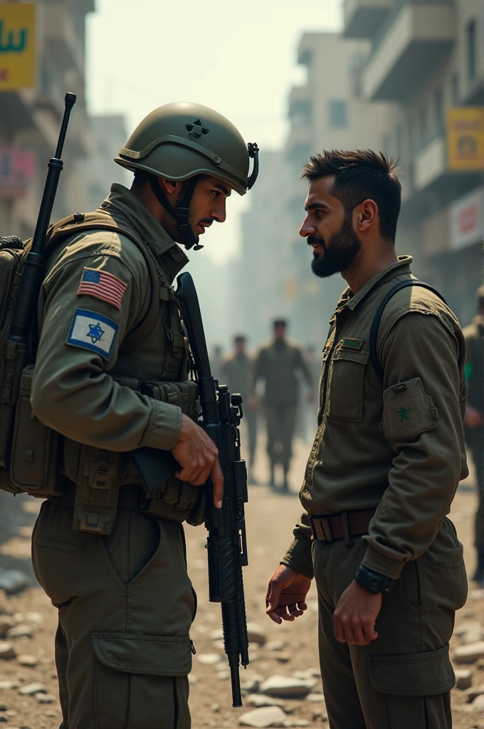 An Israeli soldier cooked a Hamas terrorist