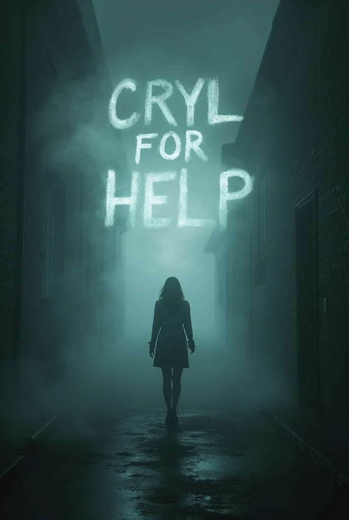 "asphyxia". [(Suspended in the air between scene and the viewer, a translucent, almost ghostly black message reads exactly: "I can't breathe!". The text appears as if it's floating, blurred at the edges, with the letters formed from a faint mist or dark black smoke that lingers in the space. The smoky words are readable, though not overly bright, hovering just in front of his gaze, creating a surreal yet powerful effect. Text exactly says: "I can't breathe!". The text says: "I can't breathe!". semi-transparent text that reads 'I can't breathe!' in a dramatic, bold font. The text almost acts as a title, floating in the air, partially obscuring the scene but enhancing the overall tension and urgency of the moment)]