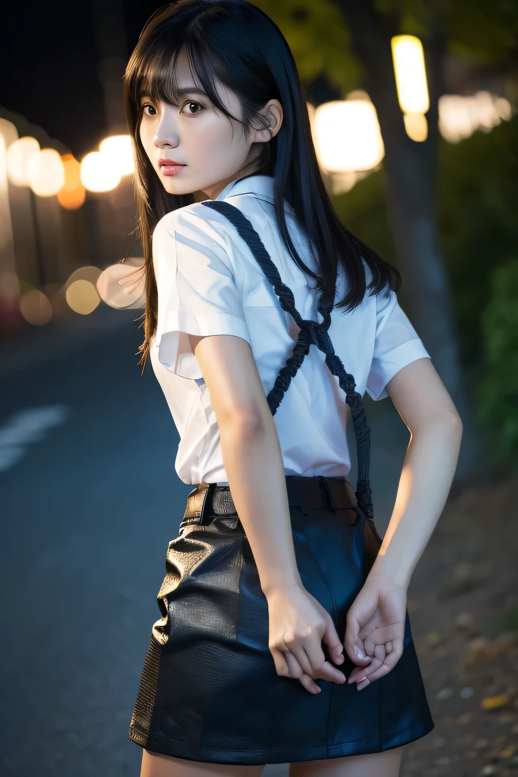 Tie with rope、