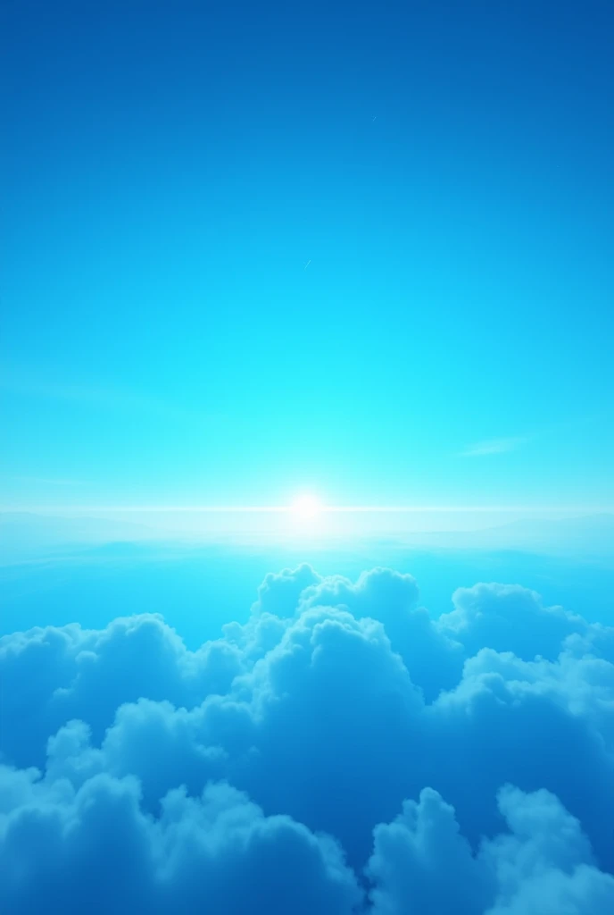 Beautiful sky blue sky