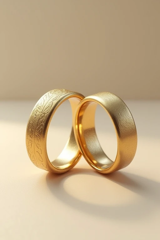 Two rings side by side