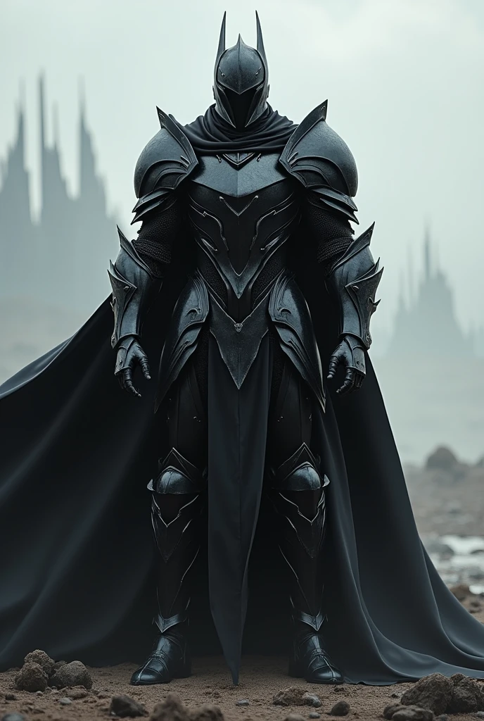 Knight in black armor