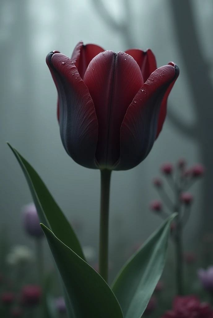 Tulip that honors death