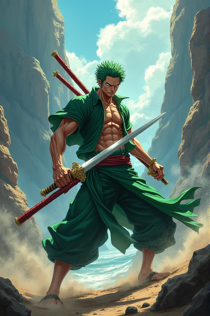 Zoro with sword