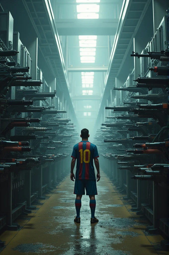 Messi has a big gun factory