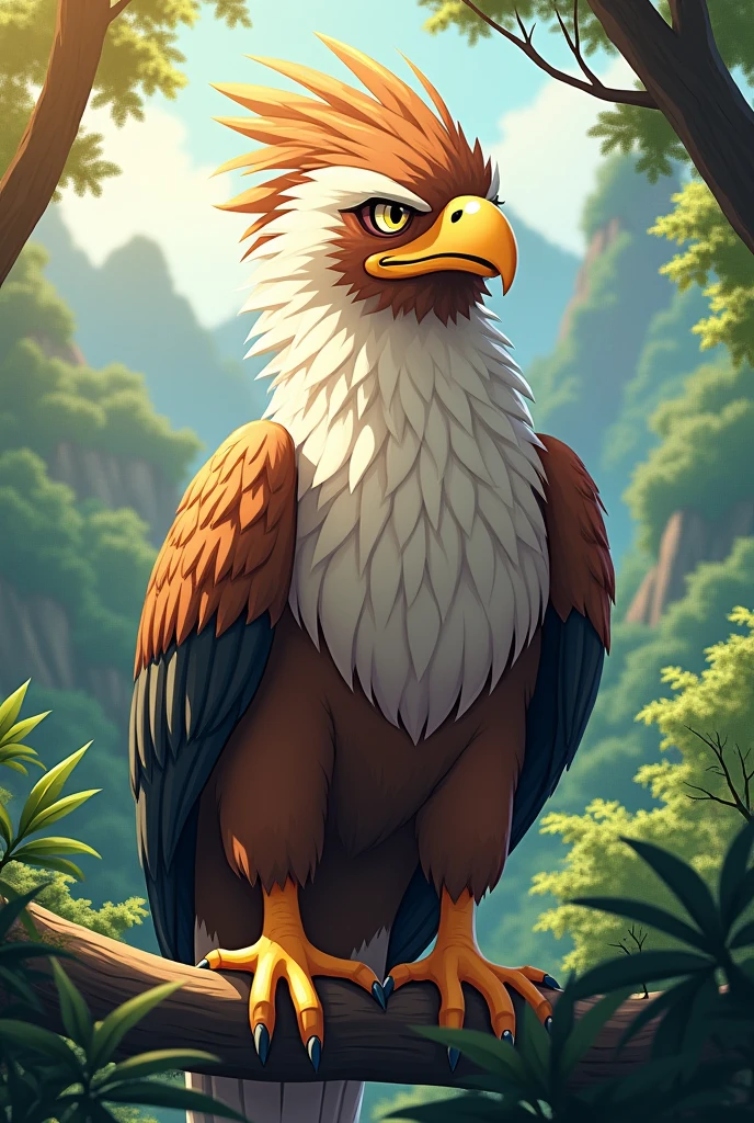 Can you turn the Philippines eagle into a pokemon style