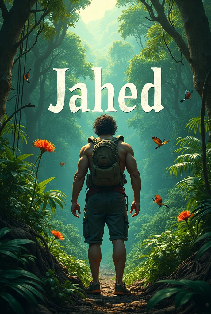 Jahed This name is shown middle of a jungle