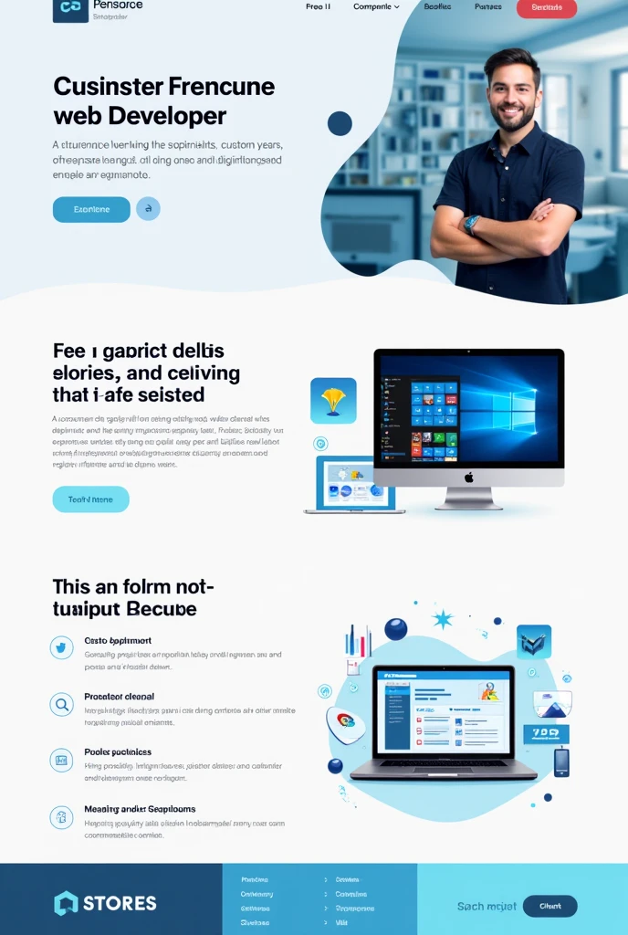 *Headline:* Expert Freelance Web Developer for Hire

*Subheading:* Build Your Dream Website with Me!

*Services:*

- Custom Web Development
- Responsive Design
- E-commerce Solutions
- Website Maintenance
- SEO Optimization

*Technologies:*

- HTML5
- CSS3
- JavaScript
- PHP
- WordPress
- React
- Angular

*Why Choose Me:*

- 5+ years of experience
- High-quality work
- Timely delivery
- Competitive rates
- Excellent communication
- *Get in Touch:*

- Email: [ishh2823@gmail.com]
- Phone: [9159880651]
- LinkedIn: [test@123] i need image poster
add all the content the crete the image