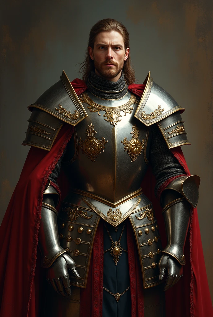 modelshoot style, (extremely detailed CG unity 8k wallpaper), full shot body photo of the most beautiful artwork in the world, medieval armor, professional majestic oil painting by Ed Blinkey, Atey Ghailan, Studio Ghibli, by Jeremy Mann, Greg Manchess, Antonio Moro, trending on ArtStation, trending on CGSociety, Intricate, High Detail, Sharp focus, dramatic, photorealistic painting art by midjourney and greg rutkowski