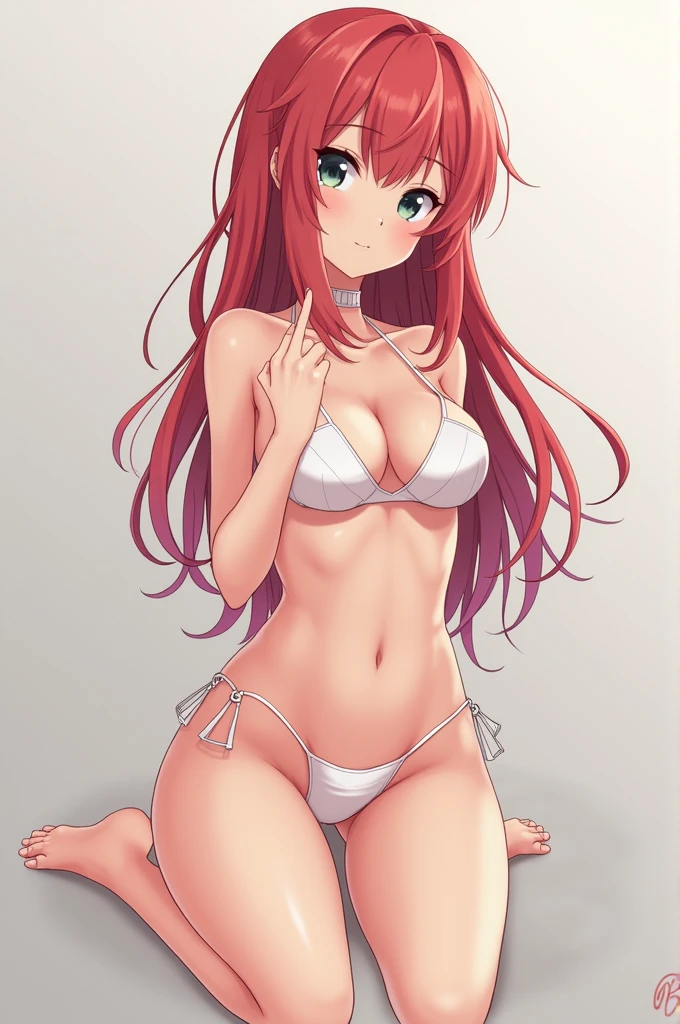 (masterpiece, best quality), 1girl, nsfw, panties, bed, embarrassment, angry, show off, flat chest, cleavage, (long red hair: 1.4), bra, urine, cameltoe, outline_nipple, outline_pussy, no underwear, hands covering, a-cup breasts, bent over, showing butt, spread butt cheek